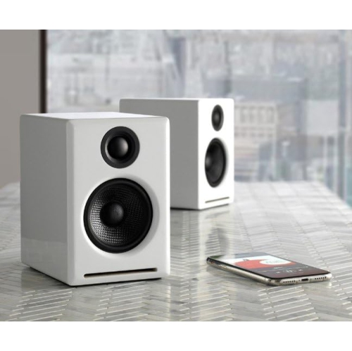 Audioengine A2+ Wireless Speakers w/ Bluetooth - White