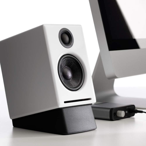 Audioengine A2+ Wireless Speakers w/ Bluetooth - White