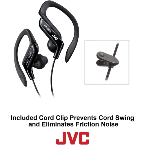 JVC HAEB75A Ear-Clip Earbuds