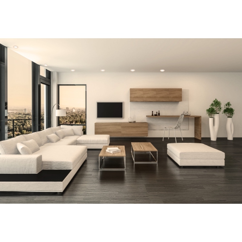 BAZZ Slim Disk Tone 6 in Integrated LED Recessed Fixture Kit Matte White DISK800W