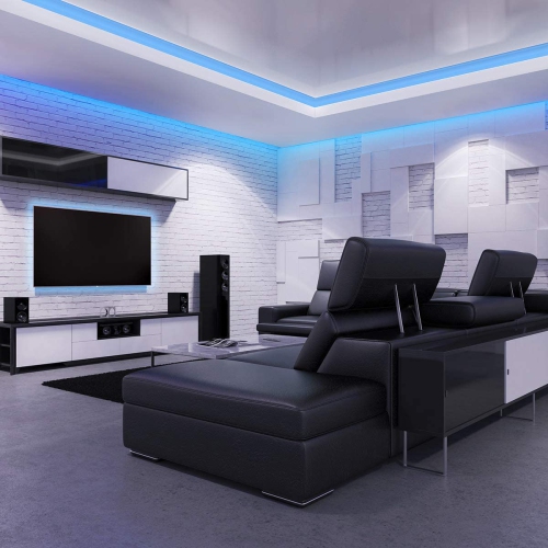 BAZZ Smart Home Wi-Fi RGB 10-ft LED Light Strip U183MRGBWWF