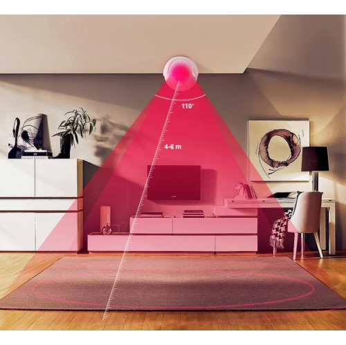 BAZZ Smart Home Wi-Fi Motion Sensor White 84-MTSWFW1