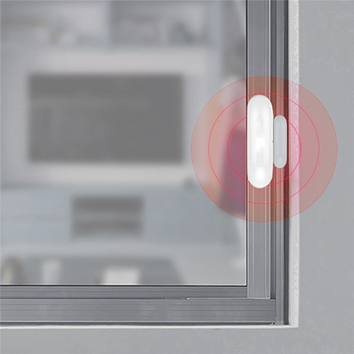 BAZZ Smart Home Capteur de Contact de Porte Wi-Fi Blanc DOORWFW1