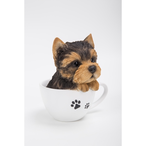 Hi-Line Gifts Ltd. PET PALS - TEACUP YORKSHIRE TERRIER PUPPY