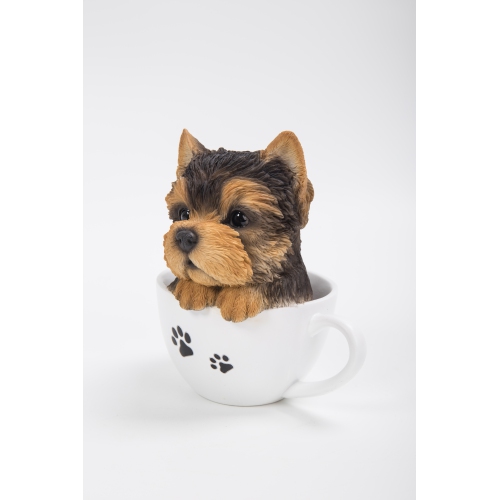 Hi-Line Gifts Ltd. PET PALS - TEACUP YORKSHIRE TERRIER PUPPY