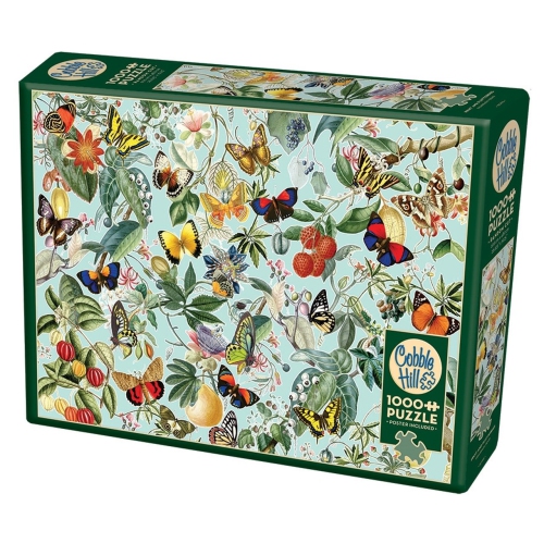 Cobble Hill - Fruit and Flutterbies, 1000-Piece Puzzle