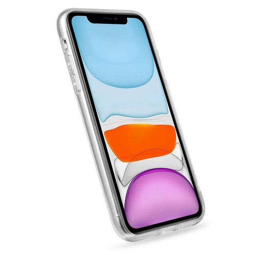 navor Clear Case Cute Flower Design Compatible with iPhone 11 6.1 inch Soft & Flexible TPU Slim Shockproof Transparent [Clear]