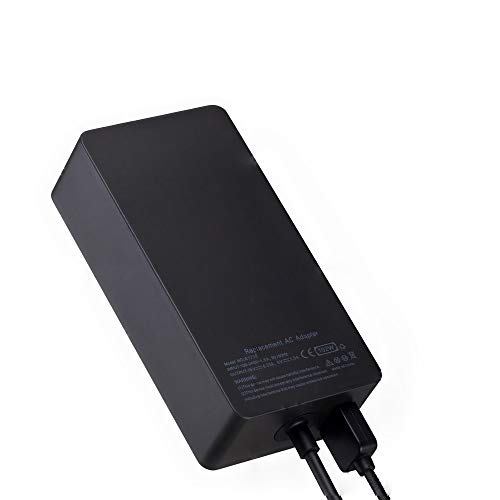 102W 15V 6.33A Power Supply for Microsoft Surface Book Surface Book 2 Surface Laptop Surface Go Surface Pro 3 Pro 4 Pro