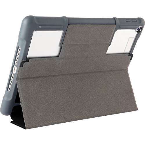 STM Dux Plus, Ultra-Protective Case for Apple iPad 6th Gen/ 9.7" with Pencil Storage - Black
