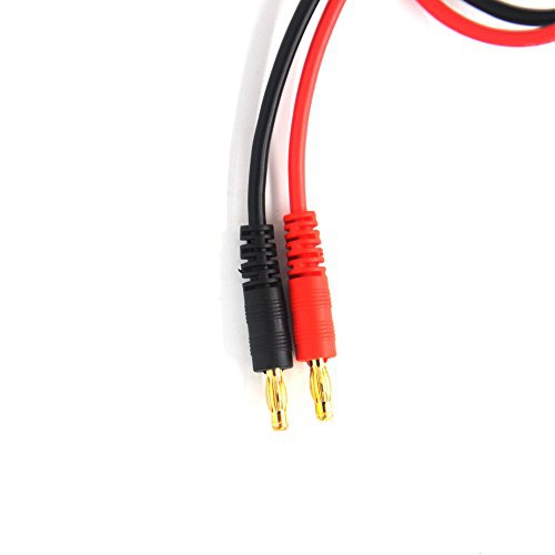 4mm Banana Plugs Battery Charge Lead Adapter Cable Padarsey EC3 Connector Plug Apex RC Products #1405 2 Pack