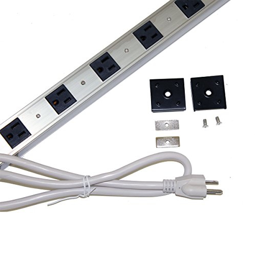 12 Outlet Surge Protector, Power Bar, Power Strip with 3ft Cord 125V/15A, Certified UL cULus