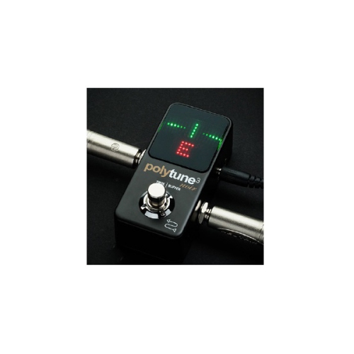 TC Electronic Polytune 3 Noir Ultra-Compact Polyphonic Tuner