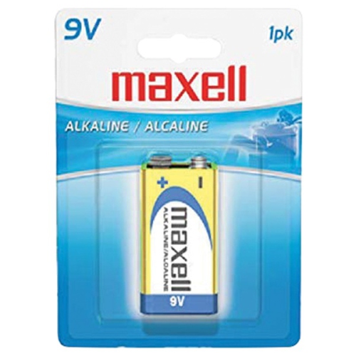Maxell 721150 9-Volt Single Battery