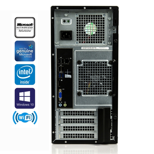 Dell OptiPlex 3020 Tower Desktop - Intel Core i5-4570, 8GB Memory, 1TB HDD, Win 10 Pro by DELL - Refurbished condition - Image 2