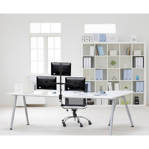 Heavy Duty Full Motion Arm for 13" - 32" LCD LED Screen, Triple Monitor Desk Mount Monitor Stands with VESA 75x75 and 100x100mm Patterns