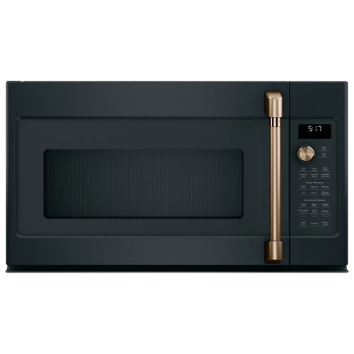 Café 2-Piece Over-The-Range Handle Kit - Brushed Bronze