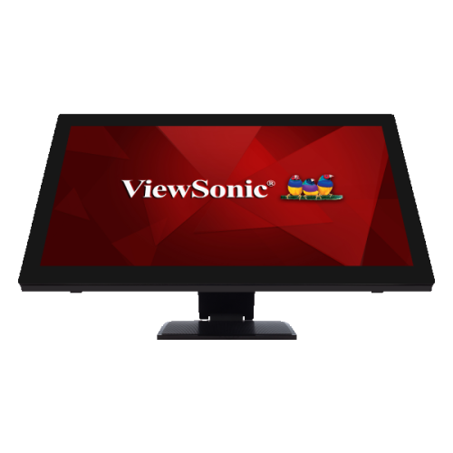 Moniteur DEL tactile MVA HD intégrale 60 Hz 27 po de ViewSonic, temps réponse 12 ms - Noir -