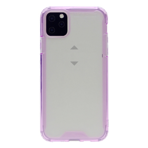 ICM  for Iphone 11 Pro Clear PC With Soft Bumper Tpu Case In Purple