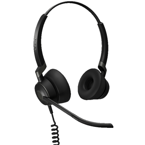 Jabra Engage 50 Stereo On-Ear Noise Cancelling Headset with Mic - Black -