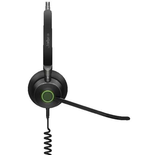 Jabra Engage 50 Stereo On-Ear Noise Cancelling Headset with Mic - Black -