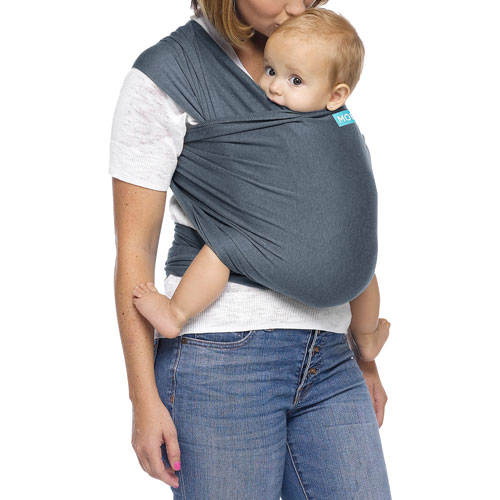 Moby Evolution Three Position Wrap Carrier - Denim