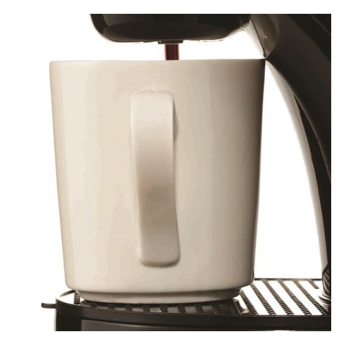 Brentwood 1-Cup Coffee Maker w/Mug, Black