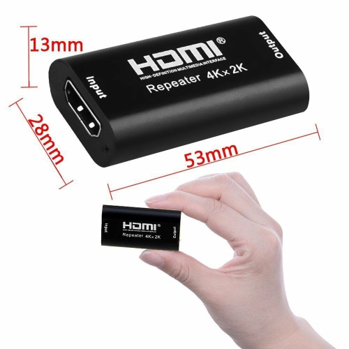 4K 2K 3D 1080P HDMI Signal Repeater Extender HDMI Amplifier Booster Up To 4FDTS