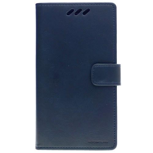 GOOSPERY  5.8-6.2 Universal Bluemoon Diary Case In Navy Blue