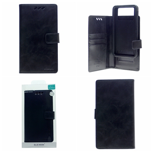 5.8-6.2 Universal Goospery Bluemoon Diary Case, Black