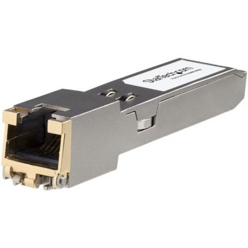 StarTech HP JL563A Compatible SFP+ Module - 10/100/1000/10000 Copper Transceiver