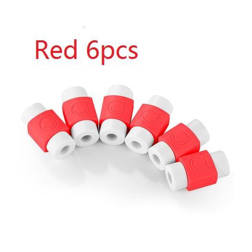 UGREEN Data cable tail protection sleeve Red 6Pcs