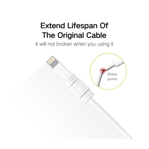 UGREEN Data cable tail protection sleeve Red 6Pcs