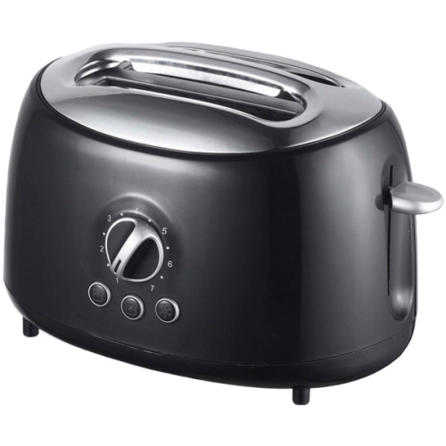 Brentwood Appliances TS-270BK Cool-Touch 2-Slice Retro Toaster with Extra-Wide Slots
