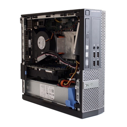 Refurbished - Dell OptiPlex 7010, SFF, Core i5-3550 up to 3.70 GHz, 8GB DDR3, NEW 128GB SSD, Win10 Home 64