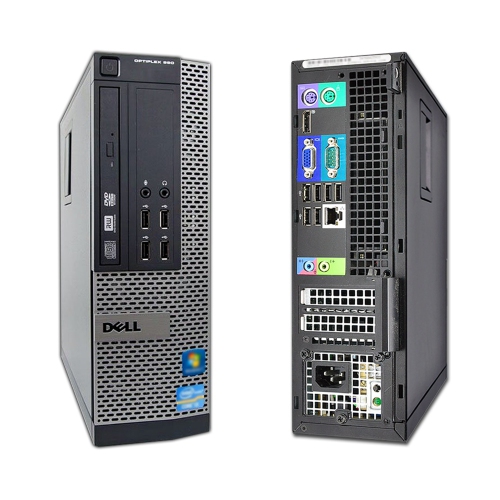 Refurbished - Dell OptiPlex 990, SFF, Core i5-2500 up to 3.70 GHz, 16GB DDR3, NEW 500GB SSD, Win10 Pro 64