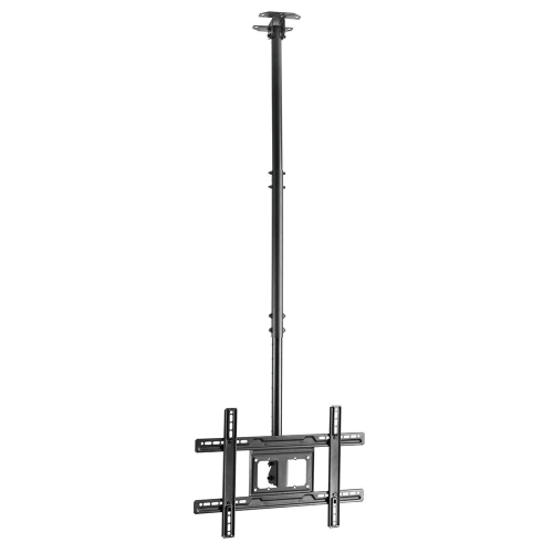 Support de plafond universel pour téléviseur de 37 à 80 po; hauteur réglable; tablette pour téléviseur jusqu'à 110 lb; VESA 600 x 400 mm