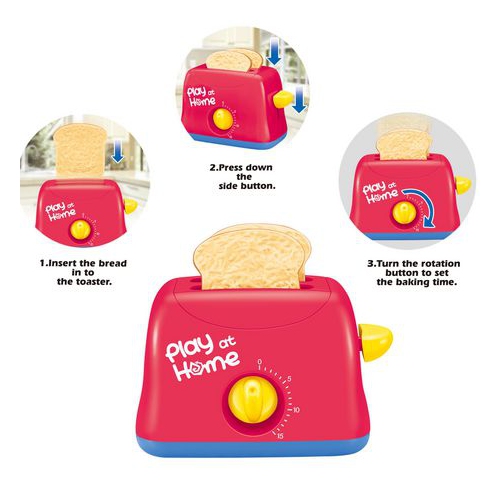 Toy Chef Pretend Toy Kitchen Bundle - BH18741/40