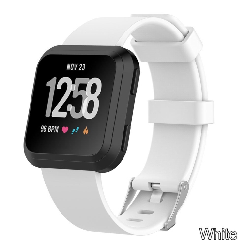 fitbit versa with white band