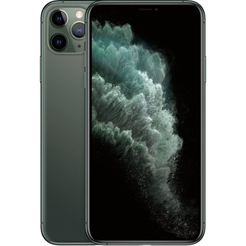 Refurbished - Apple iPhone 11 Pro Max 512GB Smartphone - Midnight Green - Unlocked - Certified Refurbished