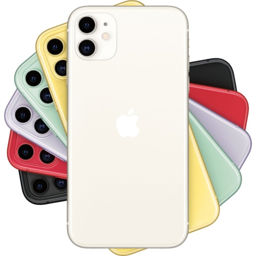 Téléphone intelligent iPhone 11 de 256 Go d’Apple offert par Remis à neuf - Blanc - Déverrouillé