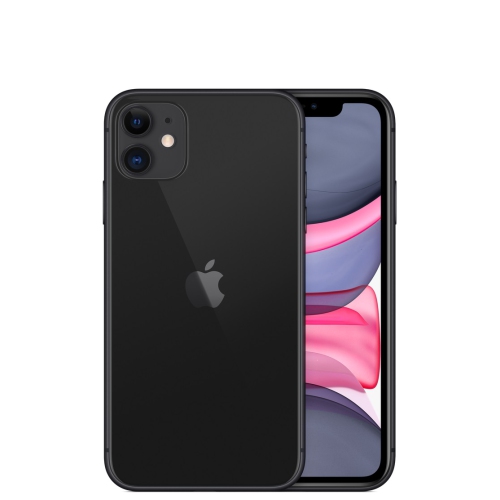 Refurbished (Good) - Apple iPhone 11 64GB Smartphone - Black