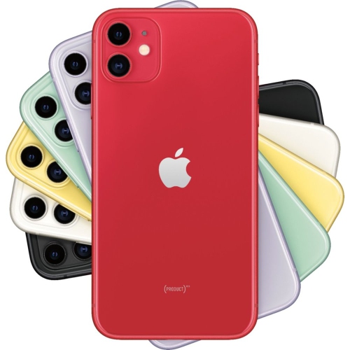 Remis à neuf - téléphone intelligent iPhone 11 de 256 Go d’Apple - Rouge - Déverrouillé - certifié remis à neuf