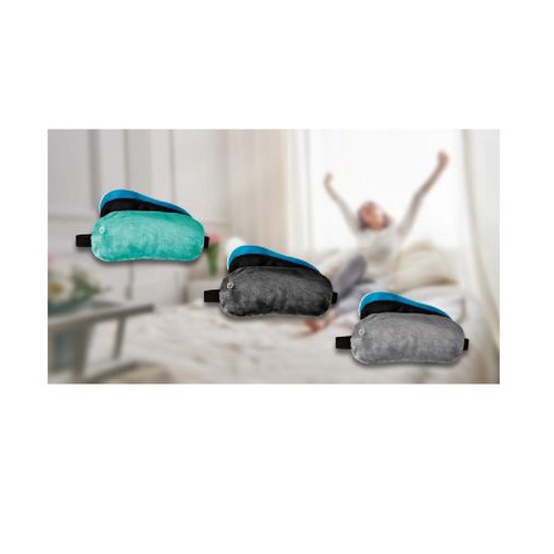 Sharper Image Vibrating Aromatherapy Eye Mask, Grey