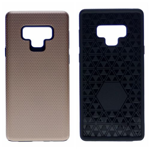 SAM Note 9 Triangle Designed Dual Layer Hybrid Case, Rose Gold