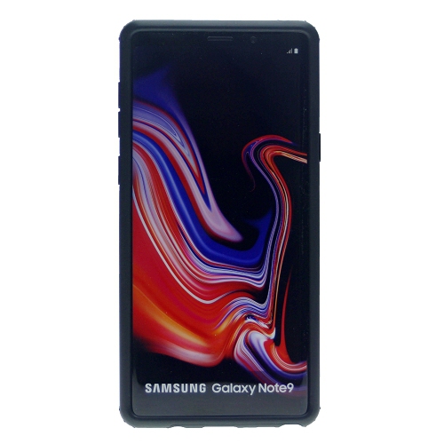 TopSave SAM Note 9 Blush Texture Hard Cover Case, Navy Blue