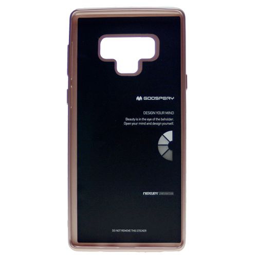 Samsung Note 9 Goospery iJelly Metal TPU, Rose Gold