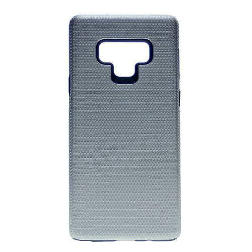 TopSave SAM Note 9 Triangle Designed Dual Layer Hybrid Case, Silver