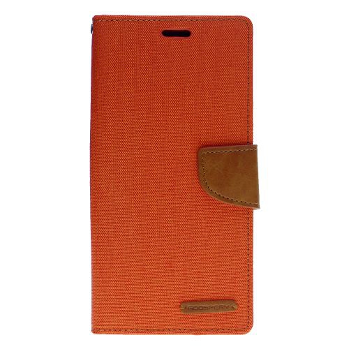 Samsung Note 9 – Goorery Canvas Diary, orange