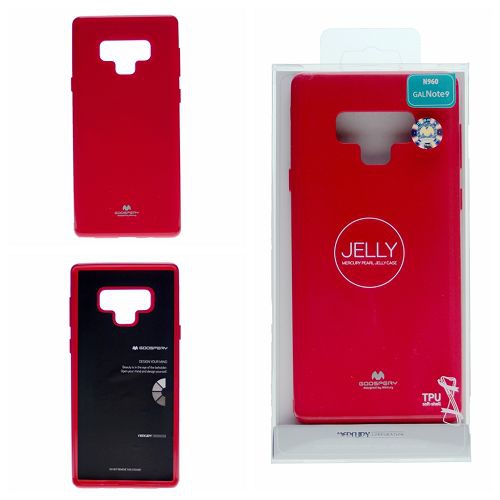 Samsung Note 9 Goospery Jelly Case, Hot Pink
