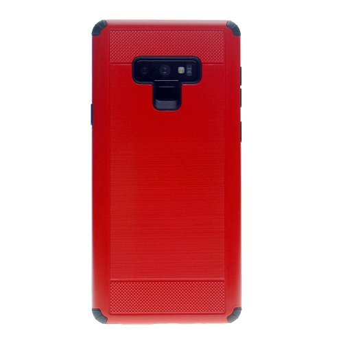 SAM Note 9 Blush Texture Hard Cover Case, Red